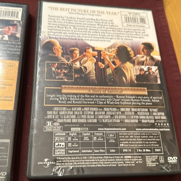 * A Beautiful Mind & The Pianist - Picture 2 of 3